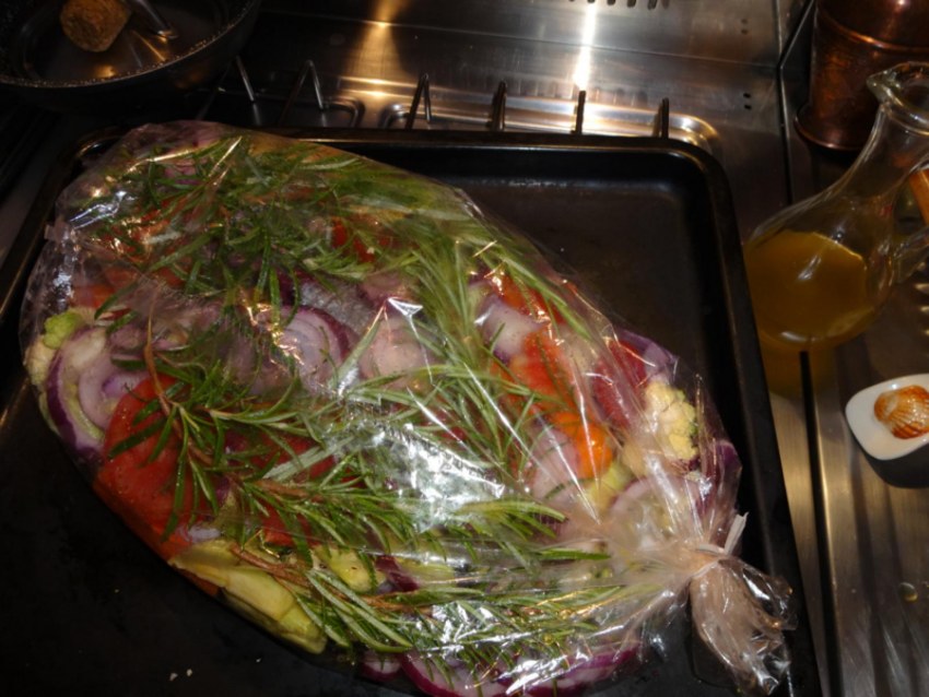 Баранина в рукаве для запекания