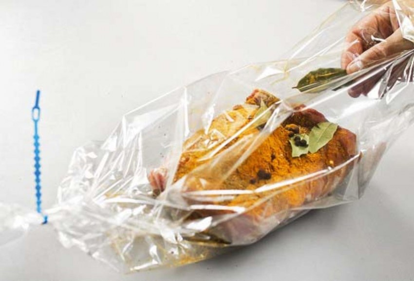 Корейка в пакете для запекания