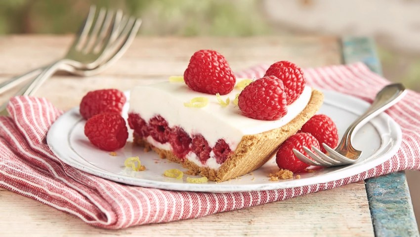 Малиновый торт