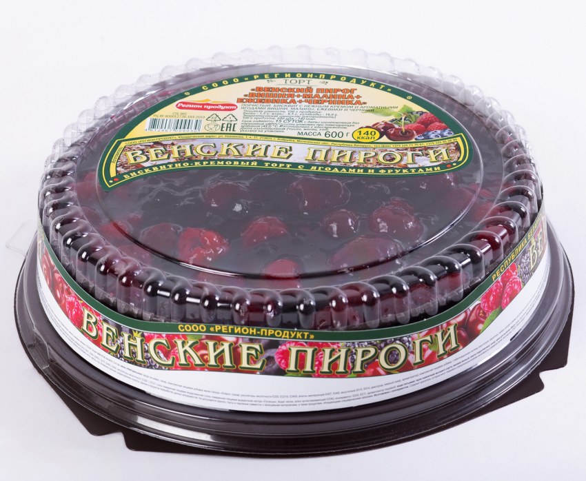 Венский пирог с ягодами