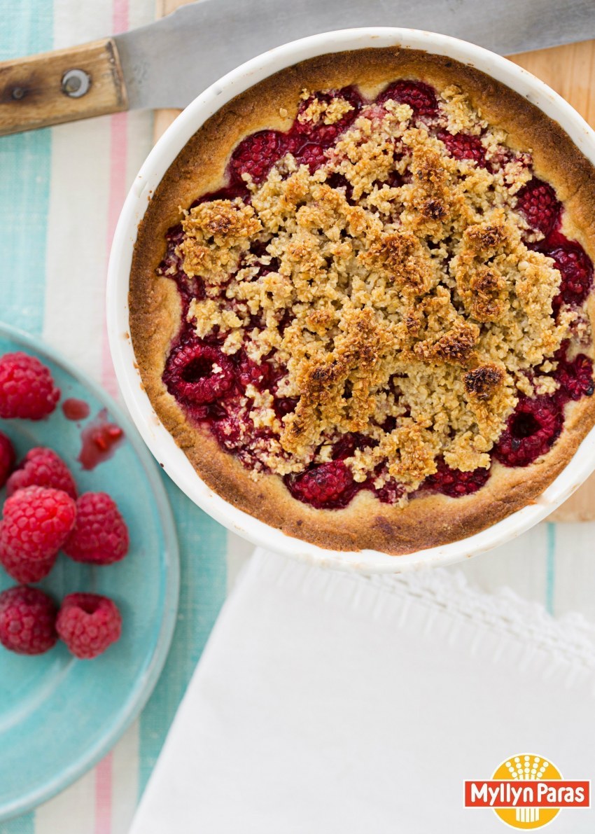 Венский брусничный бисквит