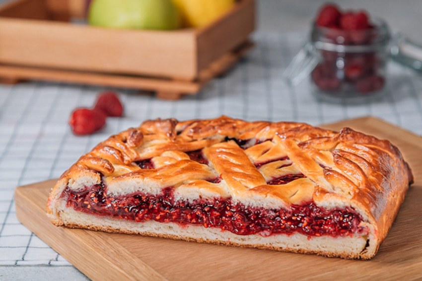 Тирольский пирог вишневый