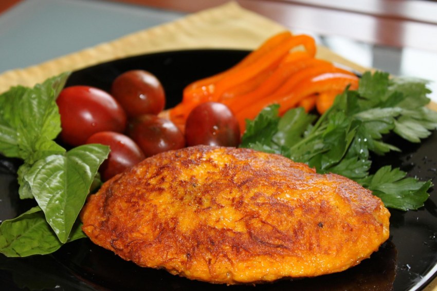 Веганские морковные котлеты