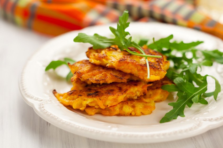 Морковные котлеты постные