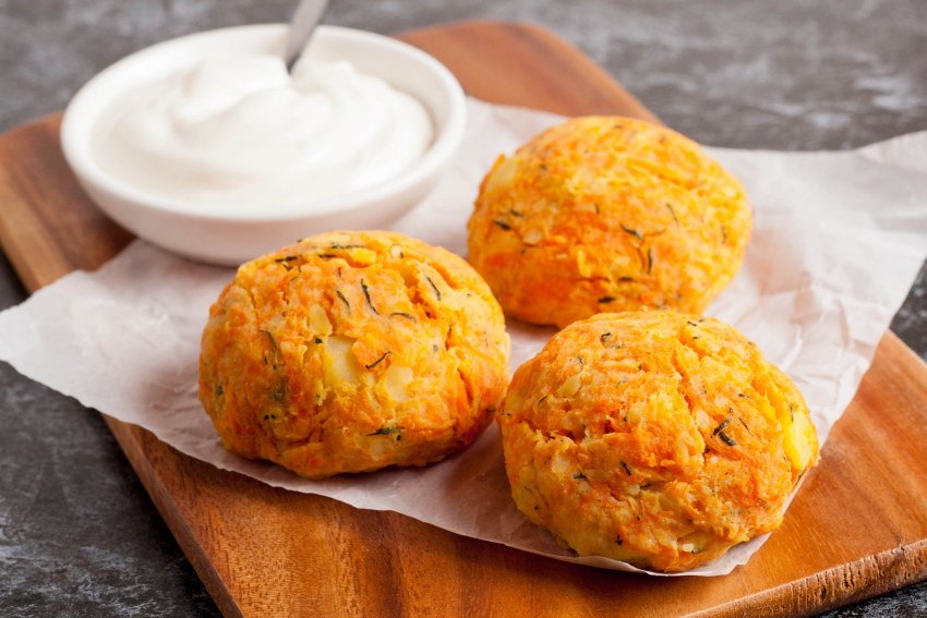 Котлеты из вареной моркови