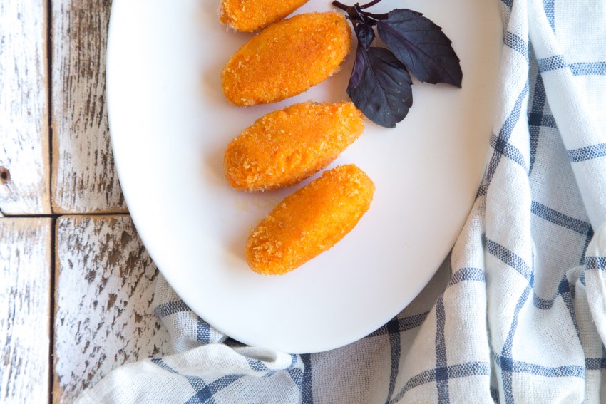 Биточки морковные