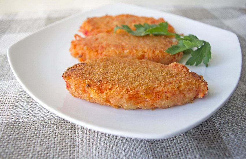 Биточки морковные