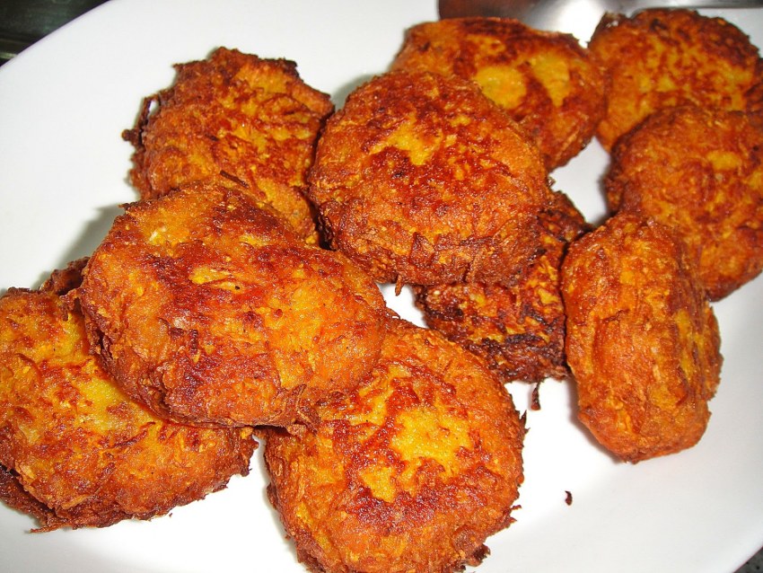 Морковные котлеты с творогом