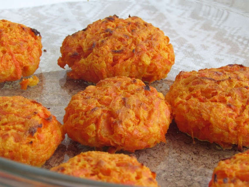 Морковные котлеты в духовке