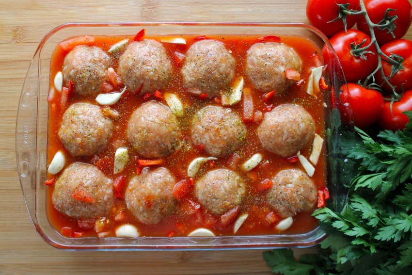 Тефтели из фарша индейки