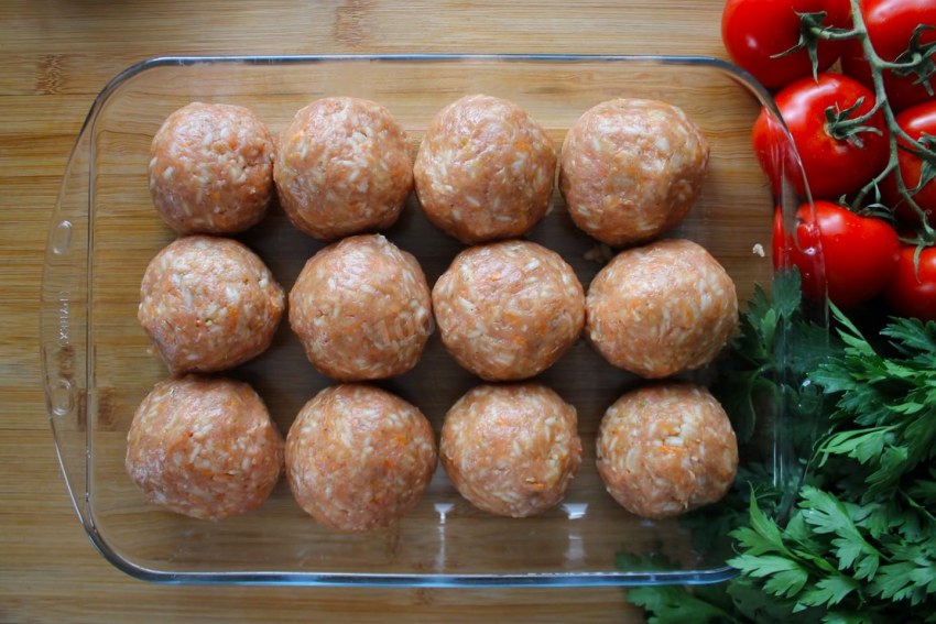 Тефтели из индейки в духовке