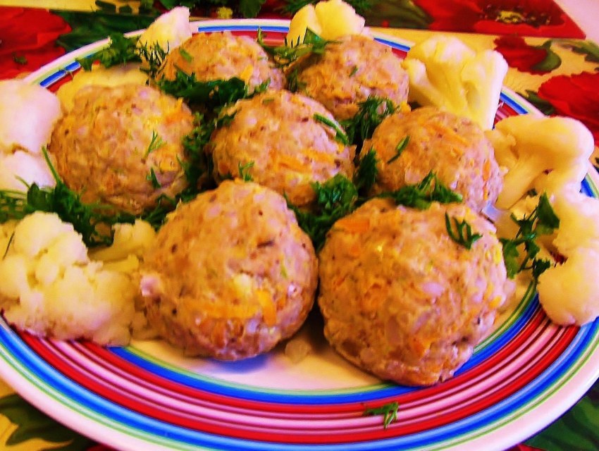 Тефтельки ежики