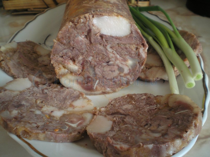 Зельц свиной