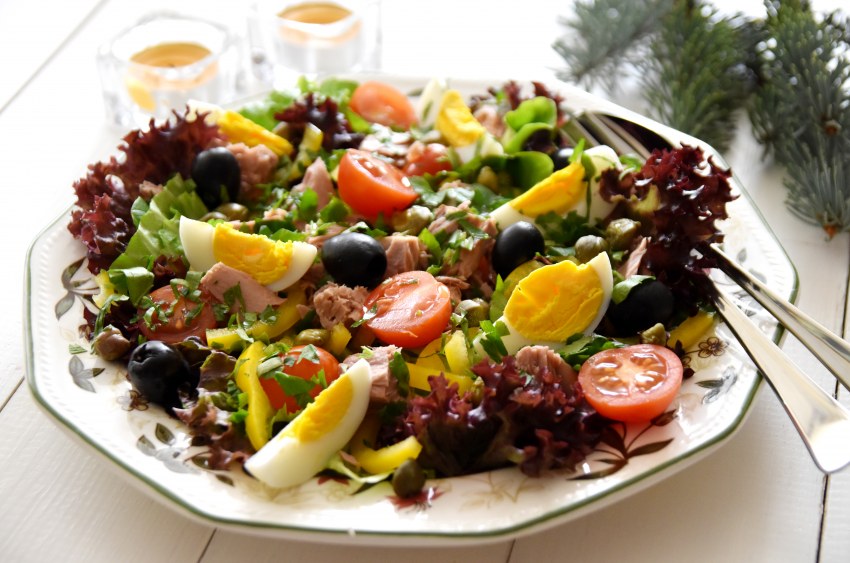 Салат мишат в детском саду