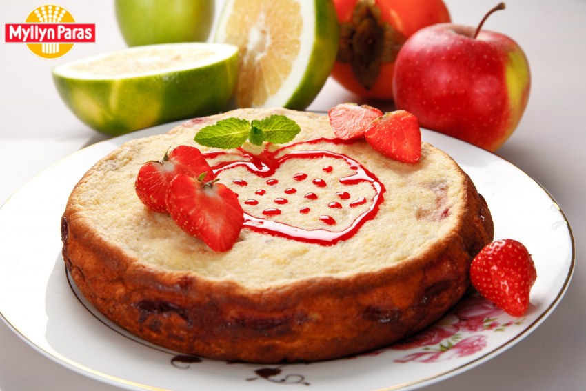 Ягодная запеканка