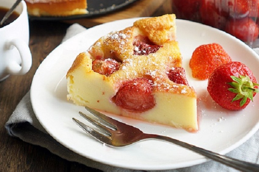 Пудинг рисовый запеченный