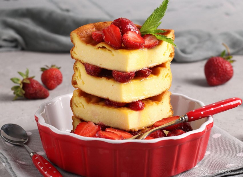 Клубничный клафути