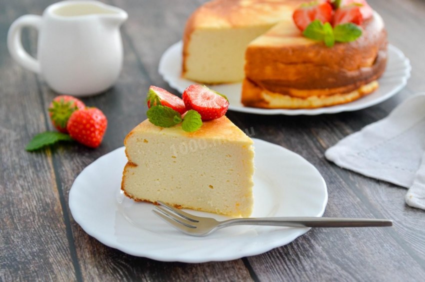 Овсяная запеканка с бананом