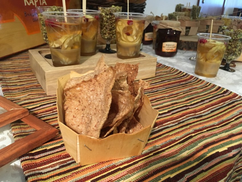 Чипсы из гречневой муки