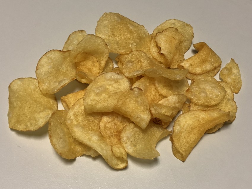 Чипсы в форме сердечка