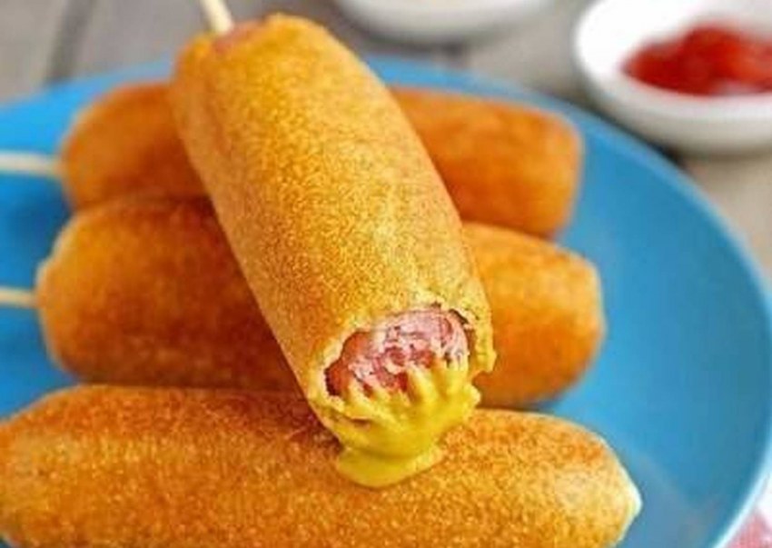 Печеная сосиска