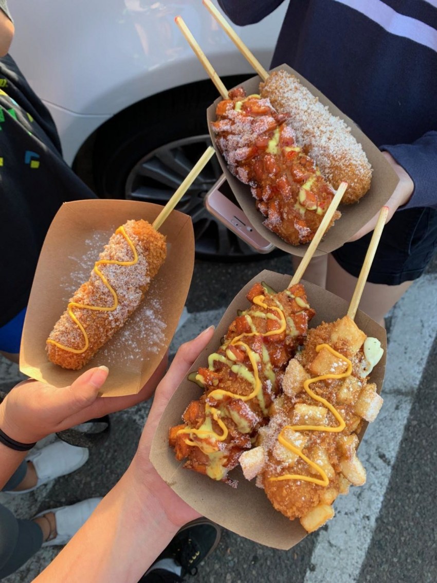 Корн дог темпура