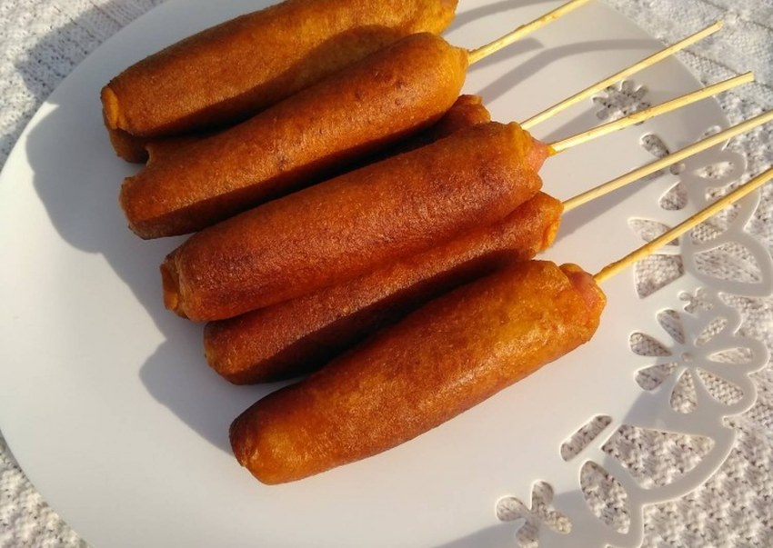 Корн дог темпура