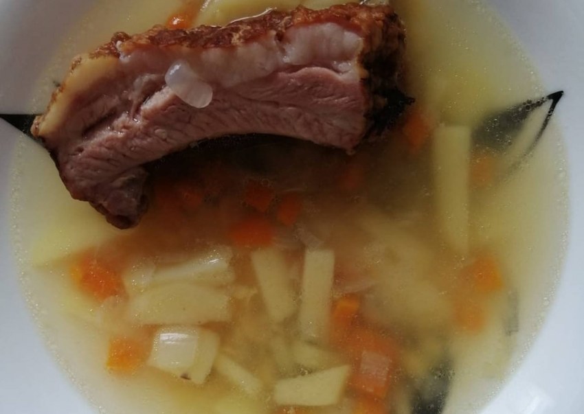 Грибной суп курогрудь