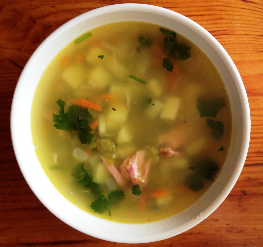 Суп с свиными ребрышками диета