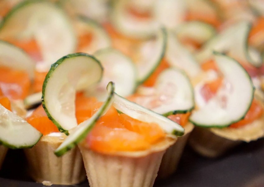 Бутерброды с семгой