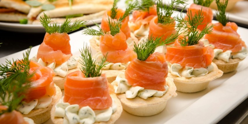 Рулетики из семги