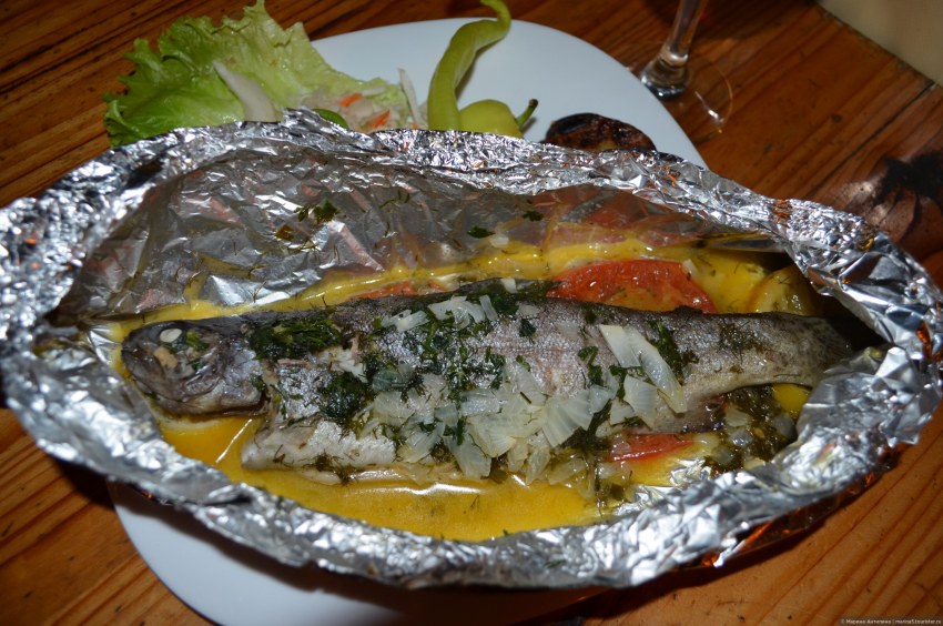 Вкусная рыба в Болгарии