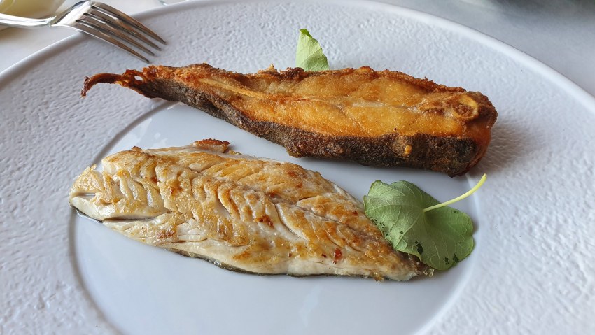 Кефаль Черноморская жареная