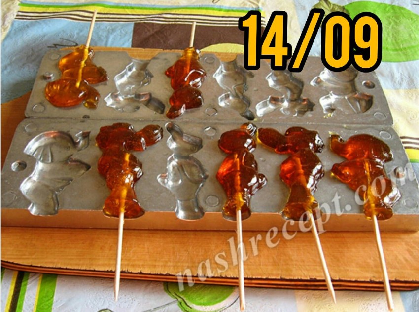 Леденцы из сахара своими руками