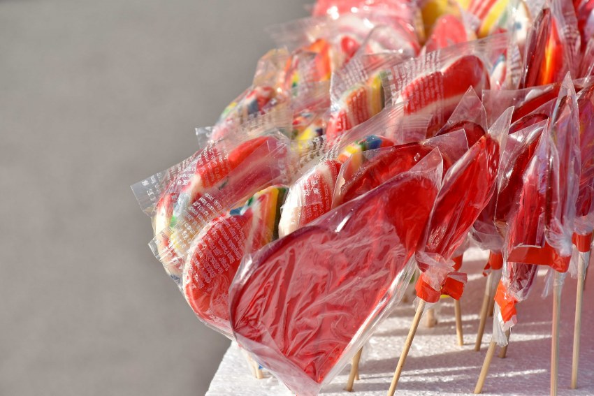 Домашние леденцы на палочке