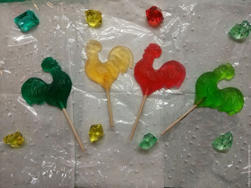 Леденец на палочке