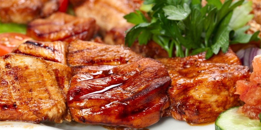 Куры на углях