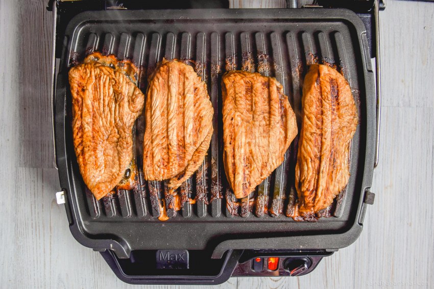 Индейка на гриле Тефаль