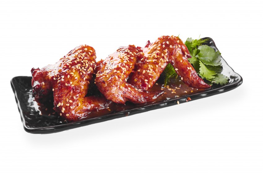 Мясо и овощи на гриле