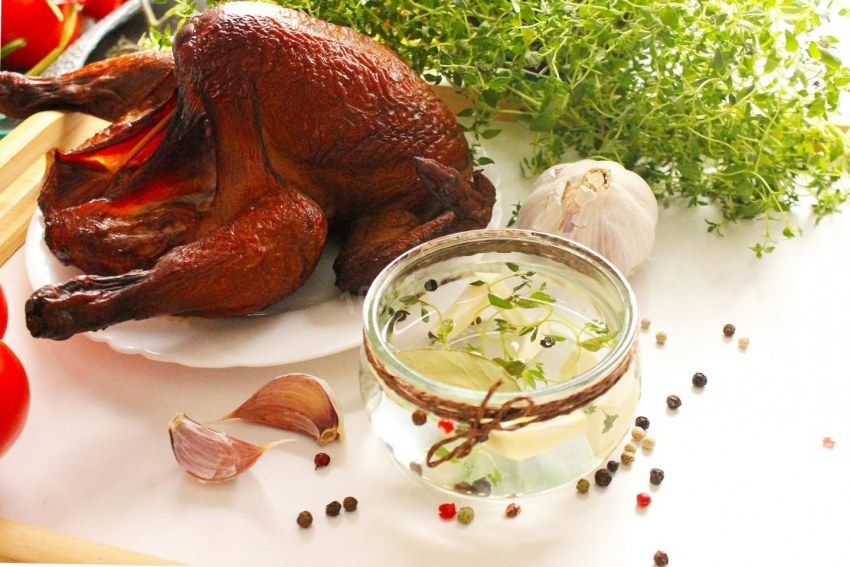 Chicken breast served with Grill Vegetables