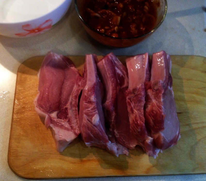 Ребрышки в медовом маринаде