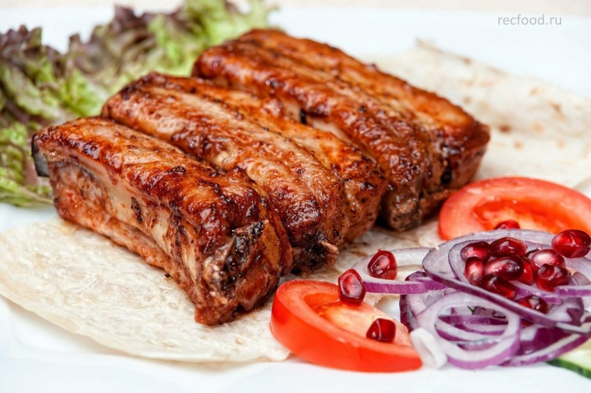 Свиные ребрышки Торро гриль