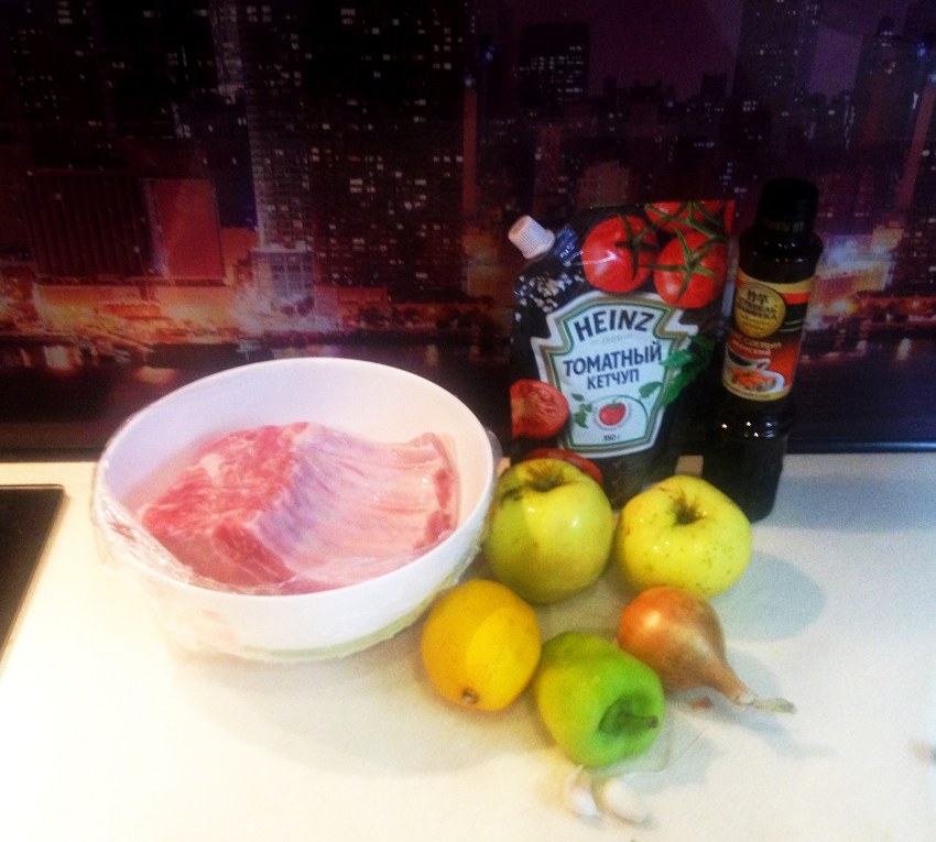 Свиные ребрышки Буффало