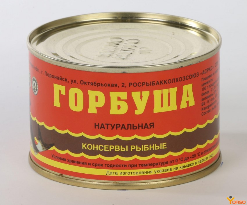 Консервы из лосося