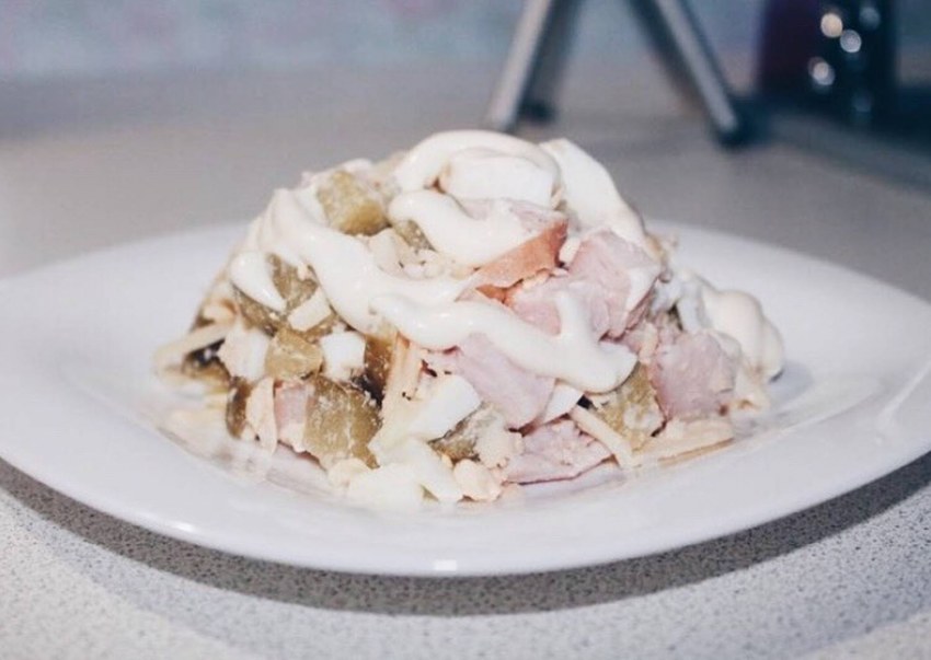 Салат Гурман рецепт с фото