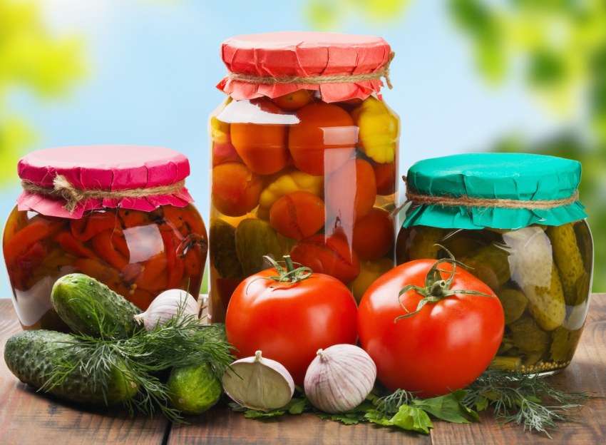 Хранения и консервирование овощей и фруктов
