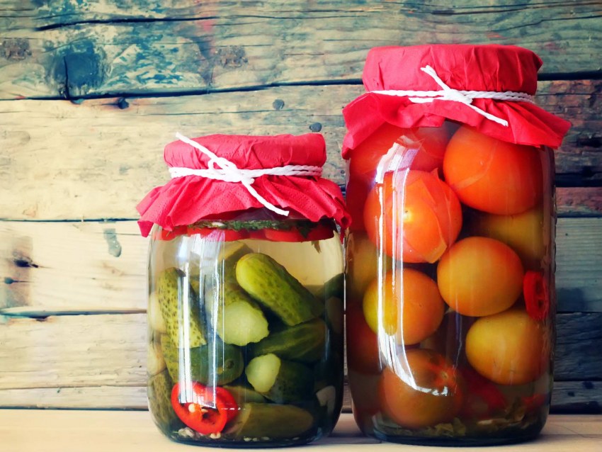 Консервирование овощей и фруктов