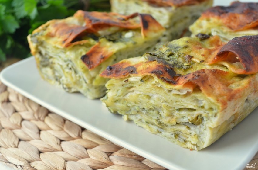 Калорийность банницы из лаваша