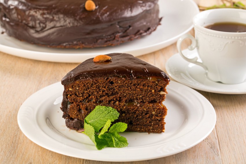 Торт Захер (Sachertorte).