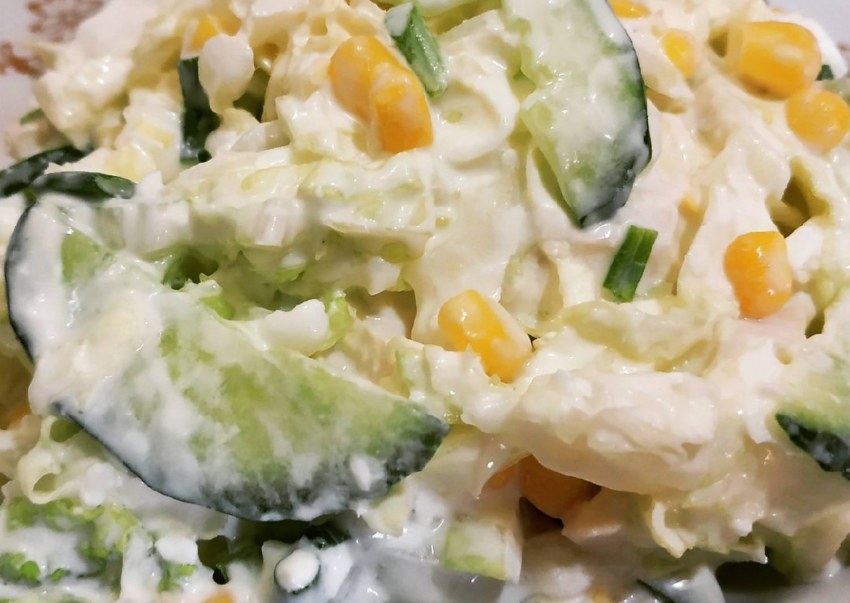 Пекинская капуста кукуруза